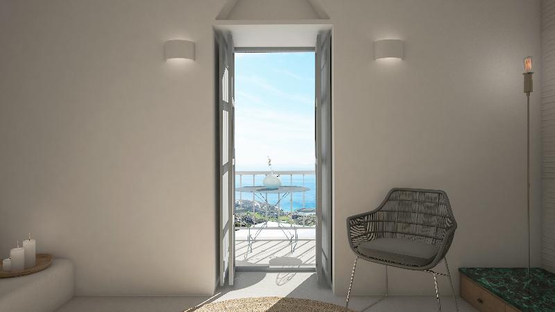 Living Theros Luxury Suites Kardhianí 外观 照片