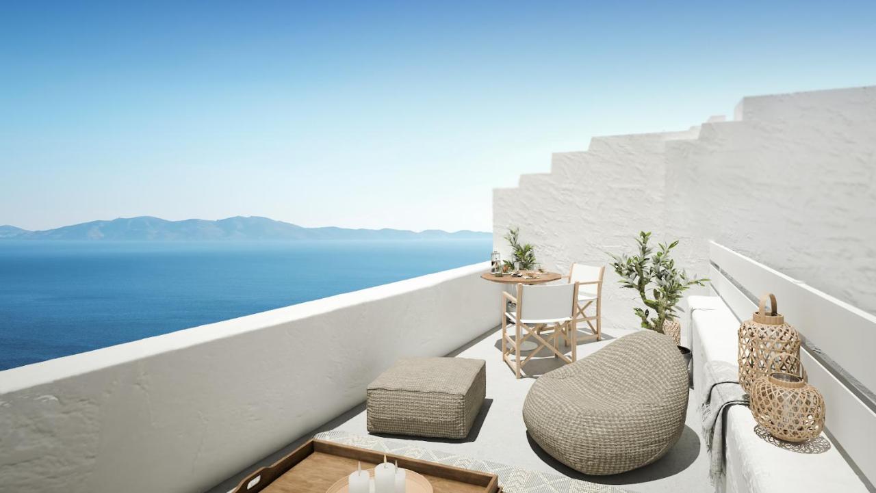 Living Theros Luxury Suites Kardhianí 外观 照片